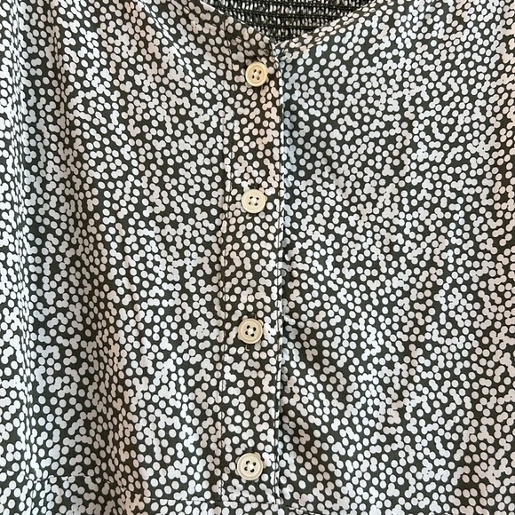 GAP green white sundress NWT, large tall - Picture 2 of 6